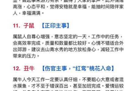 农历年，运势大揭秘！属相与命运的关系
